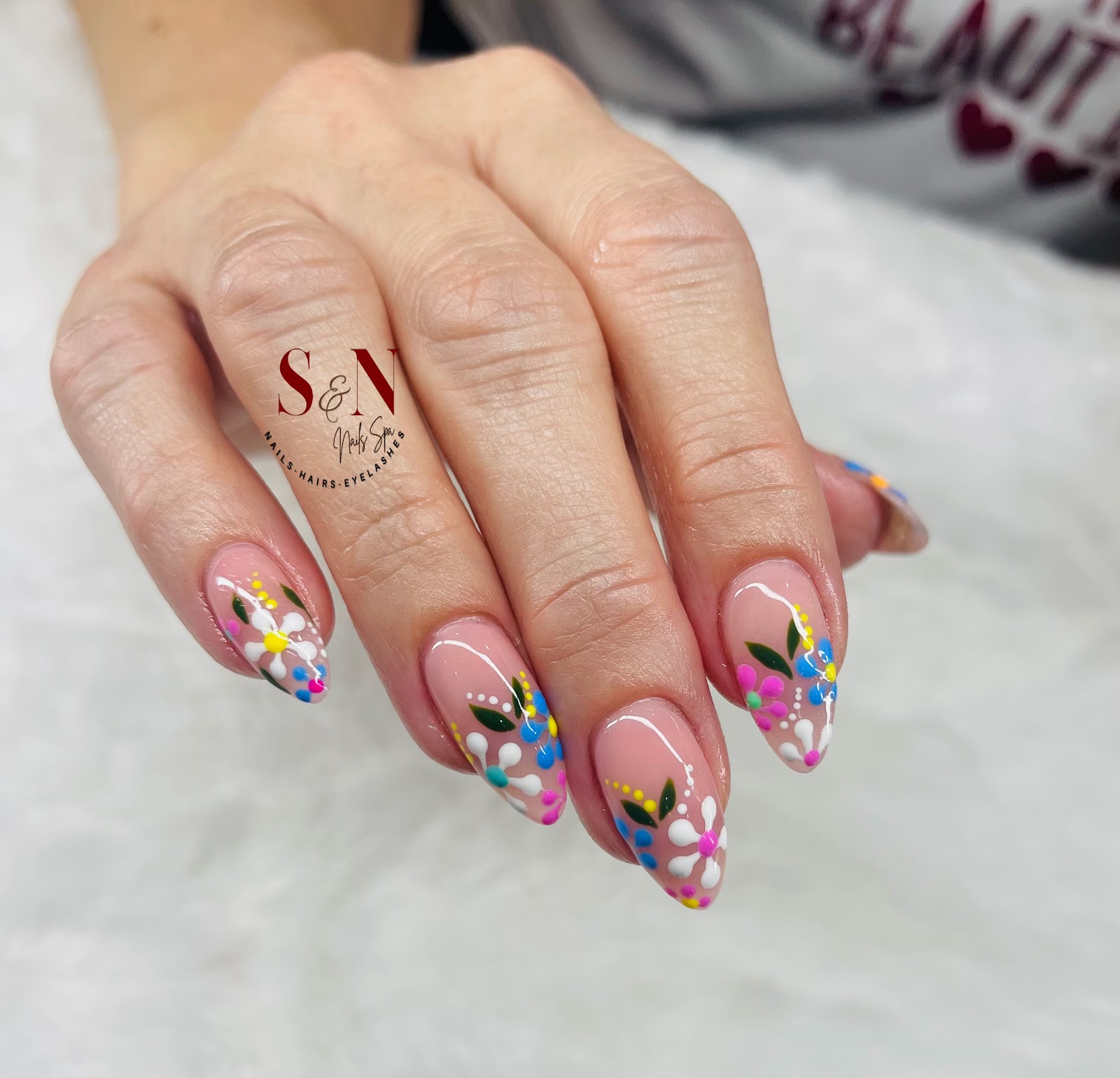 S&N Nails Spa nail work in Warner Robins, Georgia